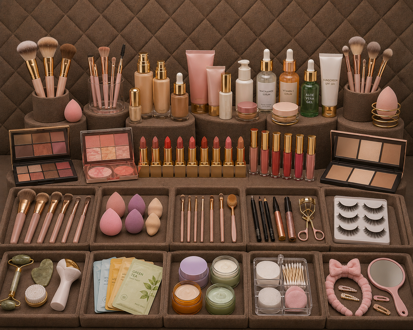 Makeup & Skincare Tools Collection