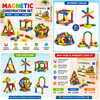 Magnetic Construction Set for Kids | STEM Educational Magnetic Building Blocks | Creative Learning Toy (36 / 42 / 64 PCS)