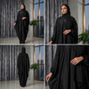 Luxury 2-Piece Abaya Set with Matching Scarf