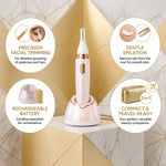 2 in 1 Rechargeable Face Hair Remover Epilator for Women