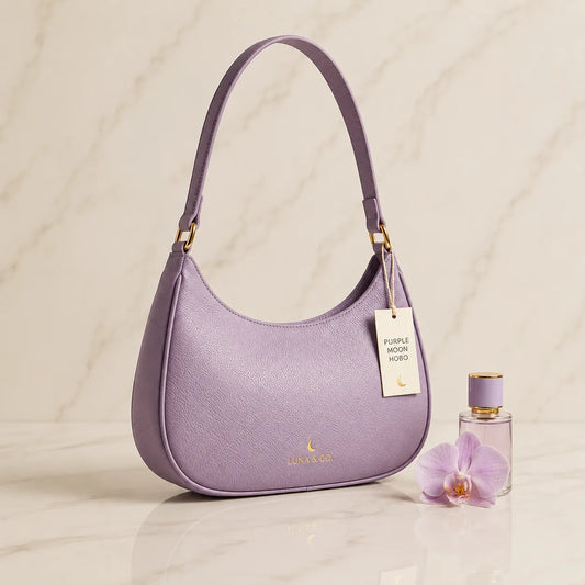 Korean Style Solid Color Shoulder Bag - Elegant Hobo Clutch for Women