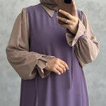 Aurelia Premium Abaya Set – Modern Modesty