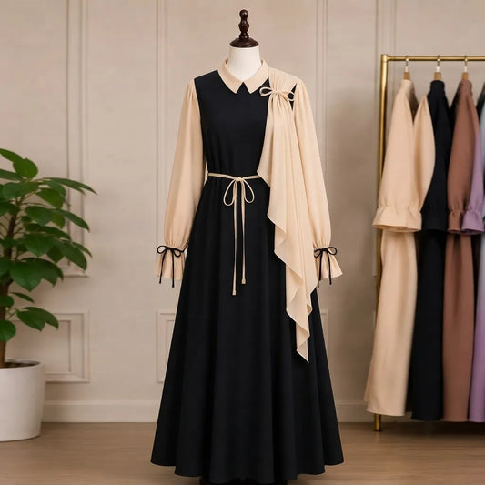 Aurelia Premium Abaya Set – Modern Modesty
