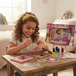 Deluxe All-in-One Nail Art Salon Set for Kids & Teens