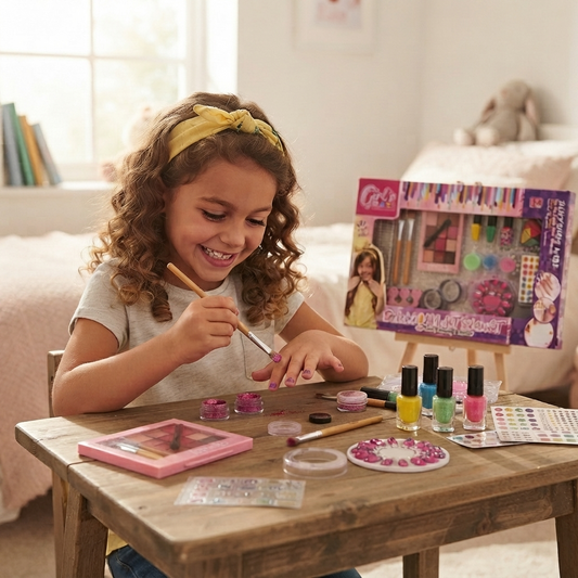 Deluxe All-in-One Nail Art Salon Set for Kids & Teens