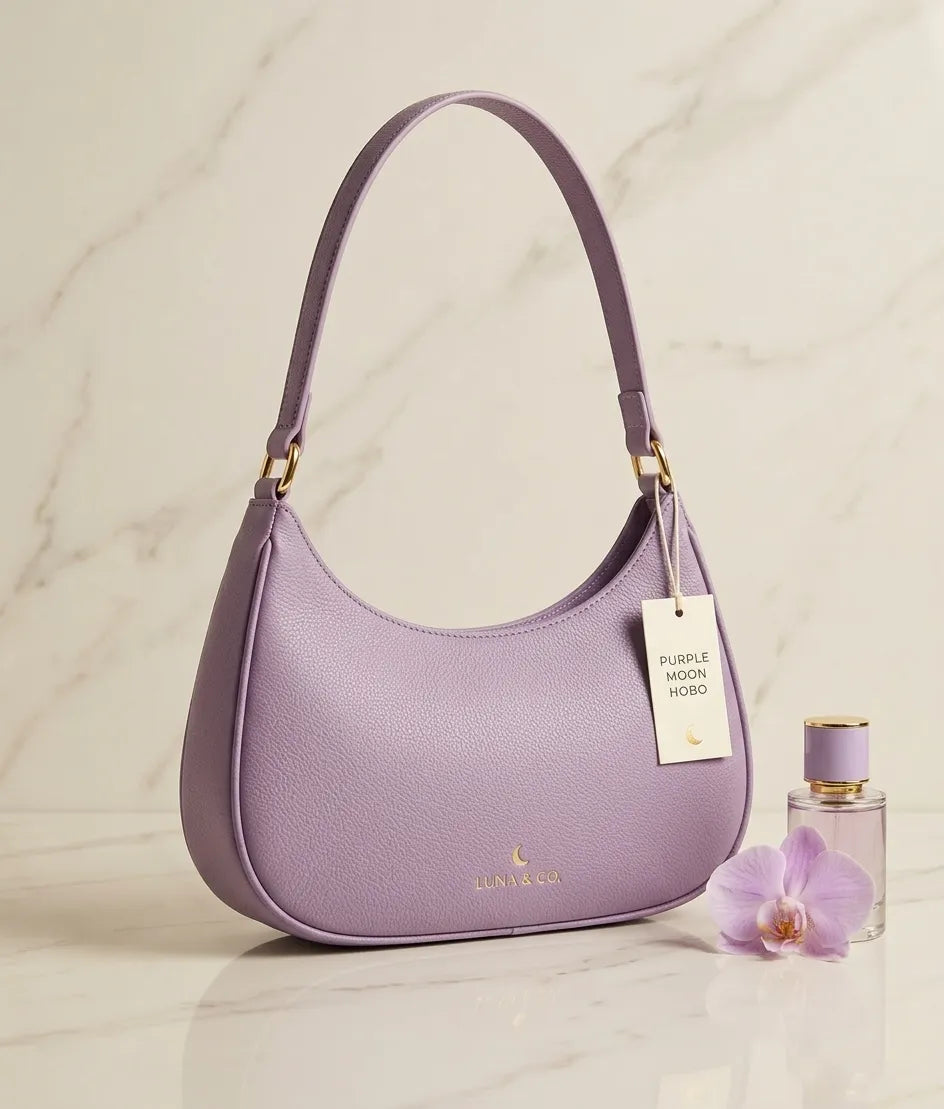 Korean Style Solid Color Shoulder Bag - Elegant Hobo Clutch for Women