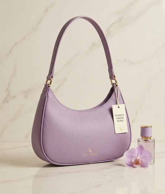 Korean Style Solid Color Shoulder Bag - Elegant Hobo Clutch for Women
