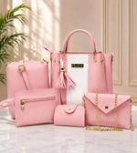 Ultimate 5-in-1 Luxury Shoulder Bag Collection – Stylish & Practical