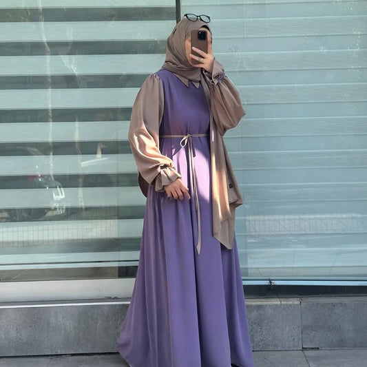 Aurelia Premium Abaya Set – Modern Modesty